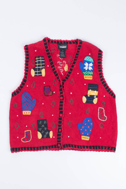 Red Ugly Christmas Vest 55191