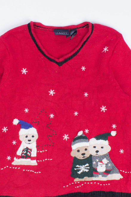 Red Ugly Christmas Pullover 55228