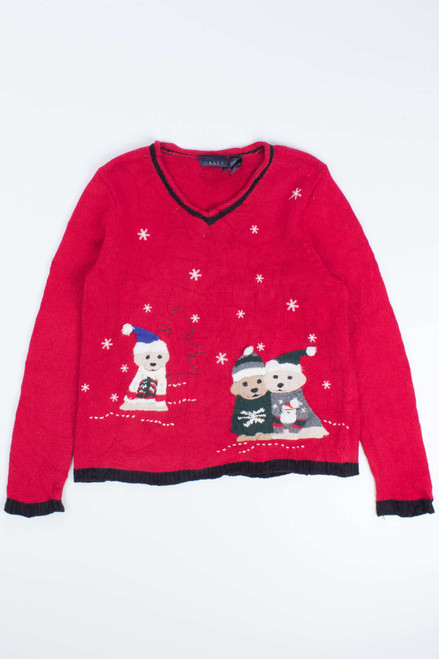 Red Ugly Christmas Pullover 55228