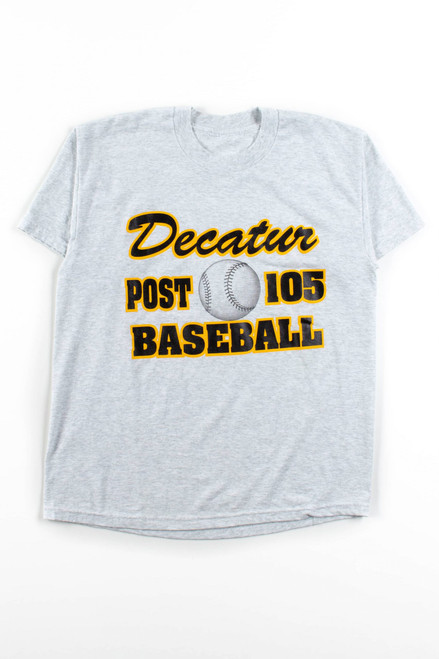 Vintage Decatur Post 105 Baseball T-Shirt