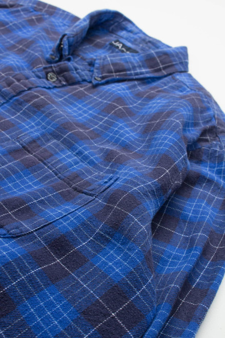 Bright Blue John Ashford Flannel Shirt 3759 - Ragstock.com