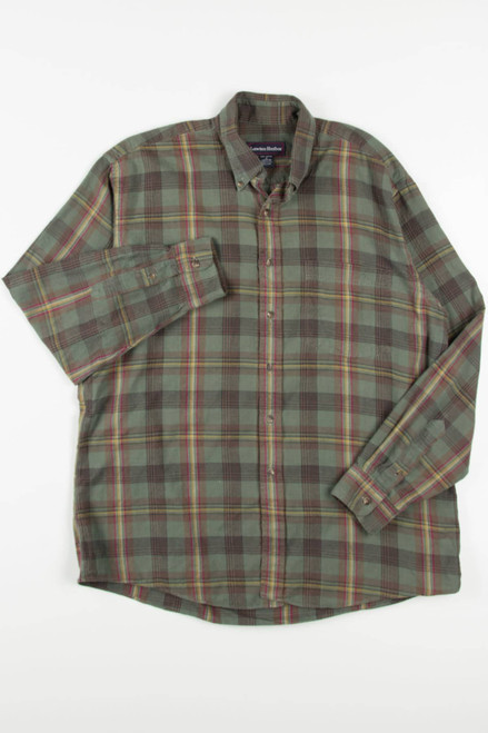 Vintage Lawton Harbor Flannel Shirt 3880 - Ragstock.com