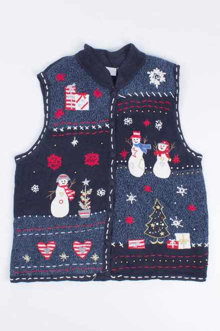 Blue Ugly Christmas Vest 55196