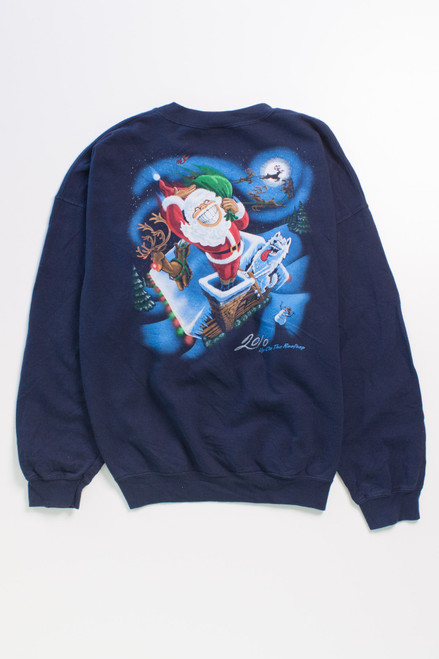 Blue Ugly Christmas Sweatshirt 55779