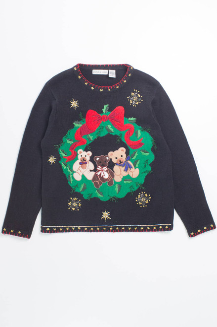 Black Ugly Christmas Pullover 55870