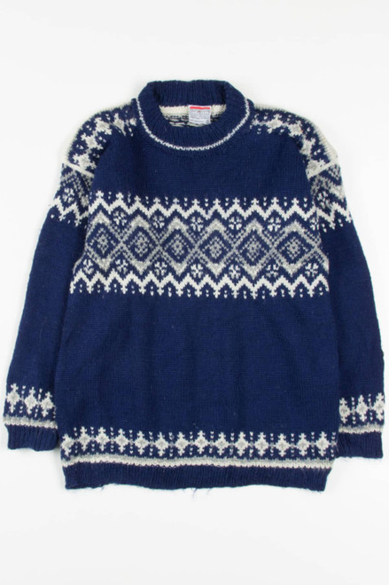 Vintage Idena Fair Isle Sweater 779