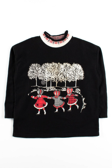 Black Ugly Christmas Sweatshirt 56094