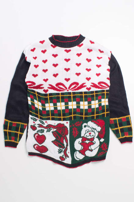 White Ugly Christmas Pullover 58062