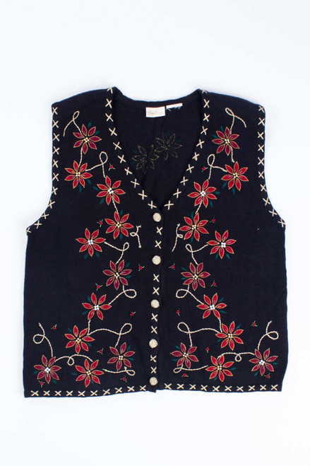 Black Ugly Christmas Vest 55360