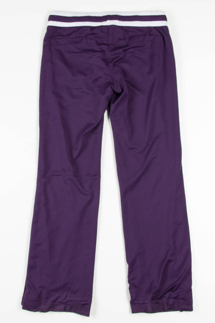 Purple Nike Track Pant (2000s) (sz. M 8-10)