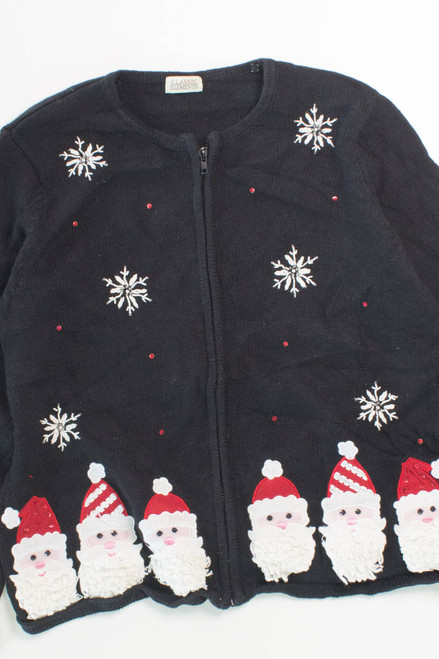 Black Ugly Christmas Cardigan 55904