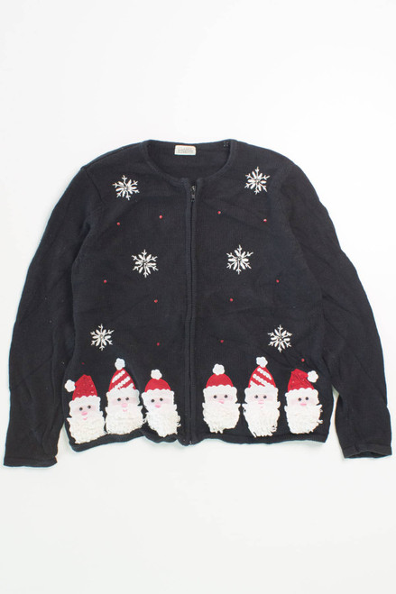 Black Ugly Christmas Cardigan 55904