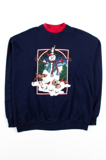 Blue Ugly Christmas Sweatshirt 56086