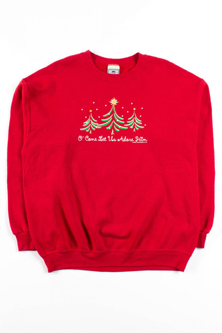 Red Ugly Christmas Sweatshirt 56011