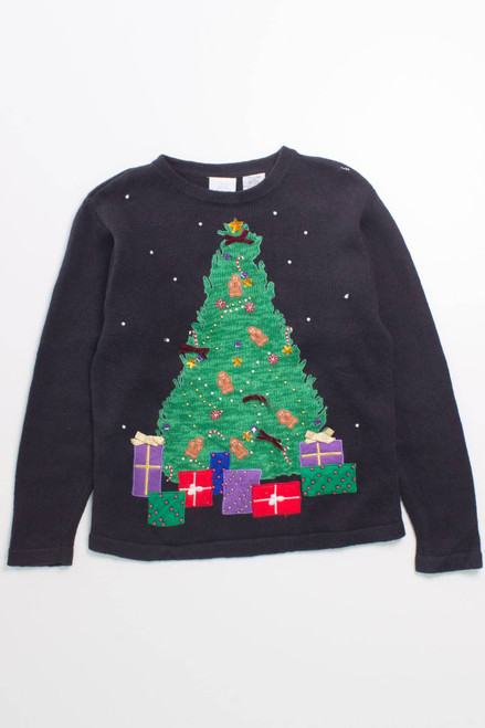 Black Ugly Christmas Pullover 58072