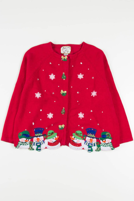 Red Ugly Christmas Cardigan 57248