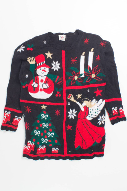 Black Ugly Christmas Pullover 55889