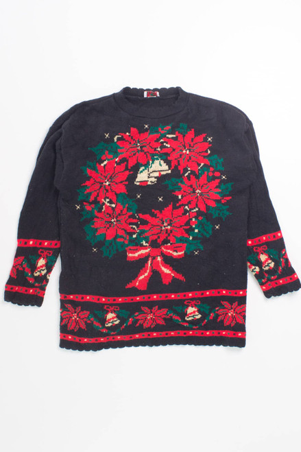 Black Ugly Christmas Pullover 55890