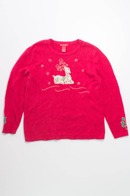 Red Ugly Christmas Sweater 58109