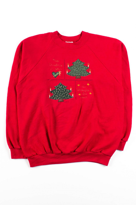 Red Ugly Christmas Sweatshirt 56058