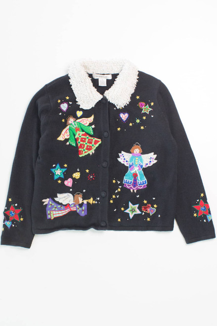 Black Ugly Christmas Cardigan 55914