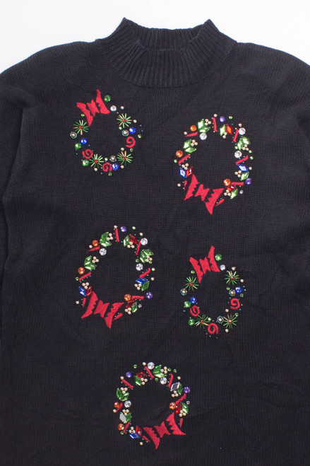 Black Ugly Christmas Sweater 58111