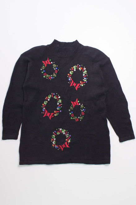 Black Ugly Christmas Sweater 58111