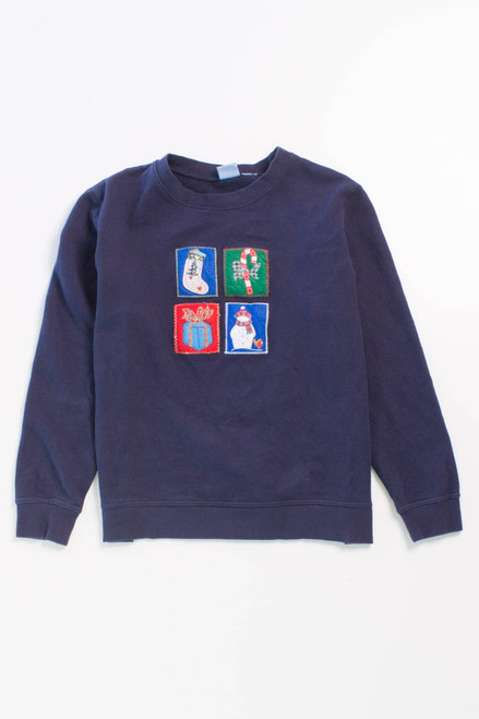 Blue Ugly Christmas Sweatshirt 55804