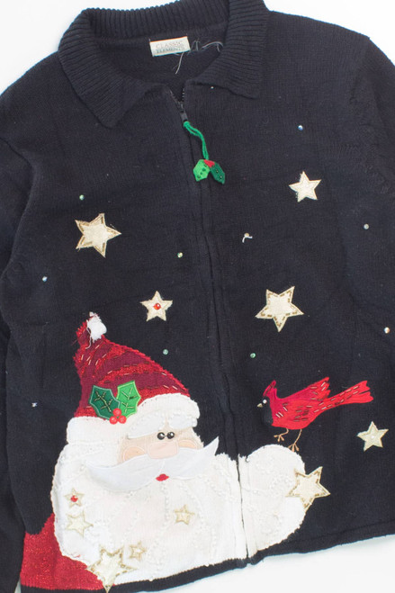 Black Ugly Christmas Cardigan 55929