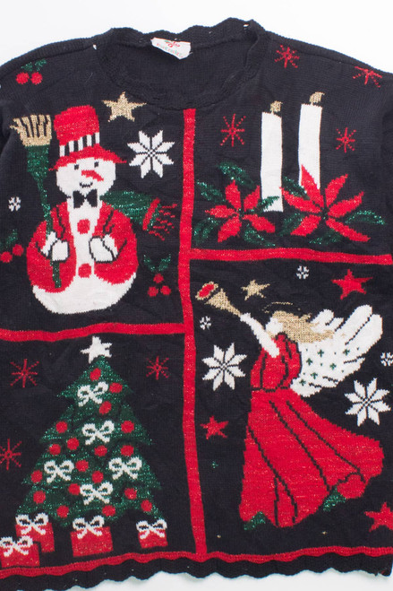 Black Ugly Christmas Sweater 58112