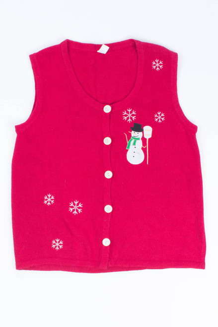 Red Ugly Christmas Vest 55457