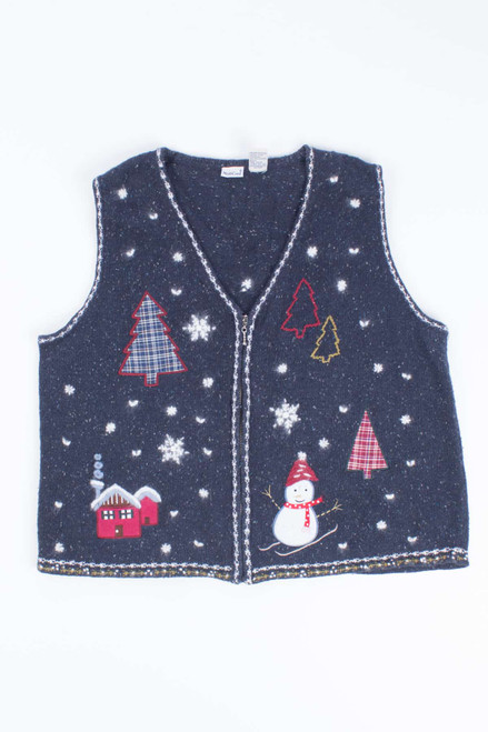 Blue Ugly Christmas Vest 55337