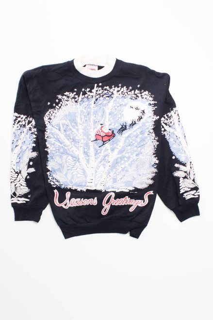 Black Ugly Christmas Sweatshirt 58166