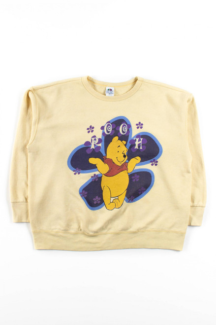 Vintage Winnie The Pooh Flower Sweatshirt