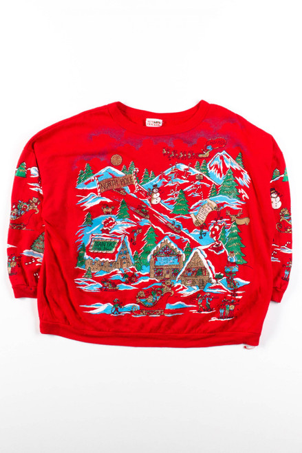Red Ugly Christmas Sweatshirt 56034