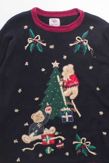 Black Ugly Christmas Sweater 58121