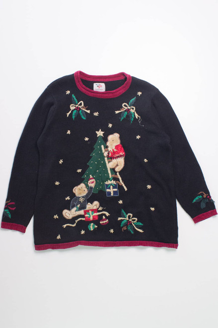 Black Ugly Christmas Sweater 58121