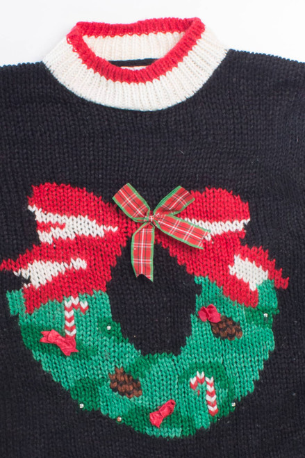 Black Ugly Christmas Pullover 58005