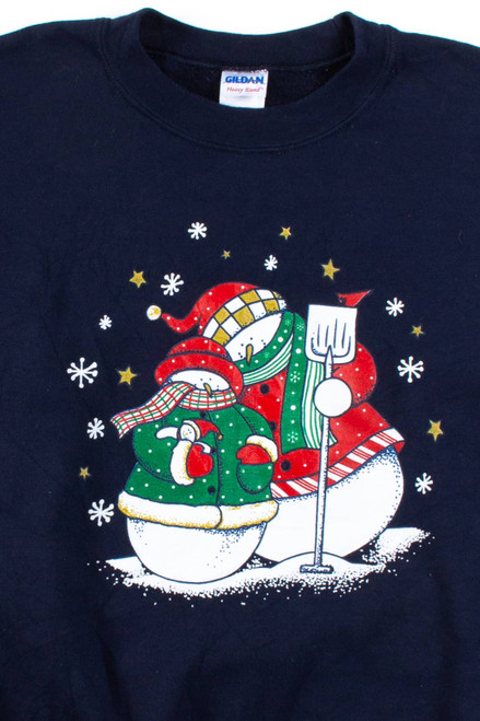 Blue Ugly Christmas Sweatshirt 56064