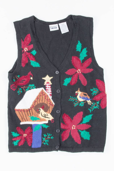 Black Ugly Christmas Vest 55366