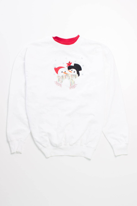 White Ugly Christmas Sweatshirt 58145