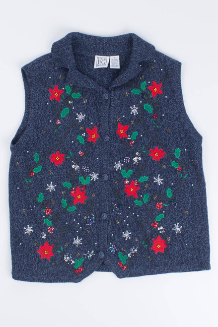 Blue Ugly Christmas Vest 55492