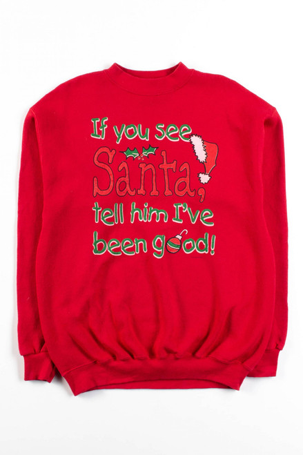 Red Ugly Christmas Sweatshirt 56123