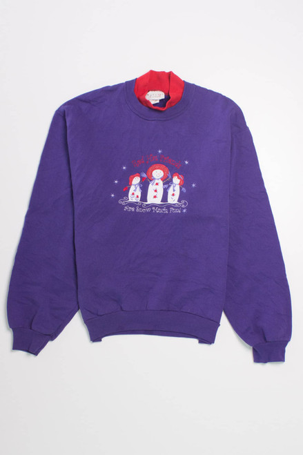 Purple Ugly Christmas Sweatshirt 58238