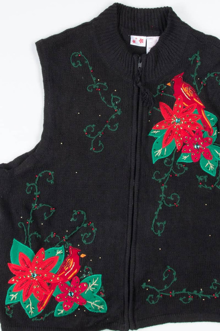 Black Ugly Christmas Vest 55374