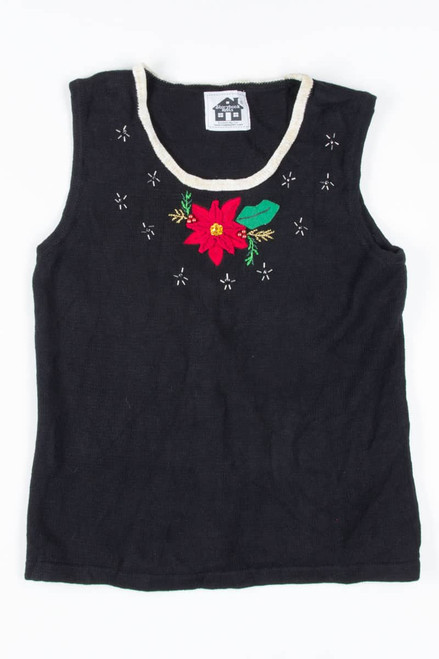 Black Ugly Christmas Vest 55375