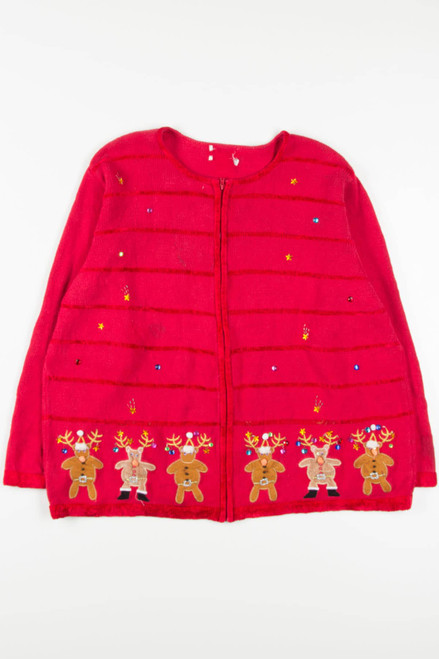 Reindeer Ugly Christmas Cardigan 57116