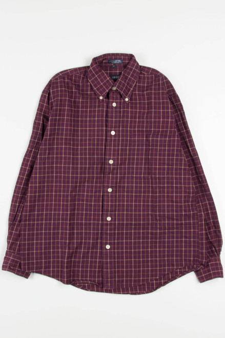 Vintage Izod Flannel Shirt 4090 - Ragstock.com