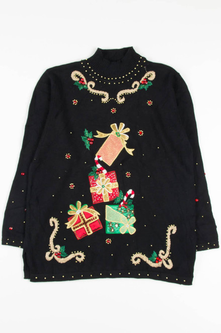 Black Ugly Christmas Pullover 57277