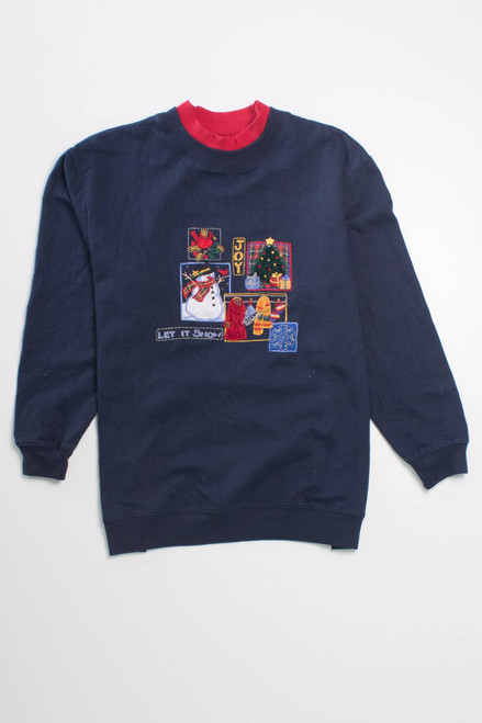 Blue Ugly Christmas Sweatshirt 58245